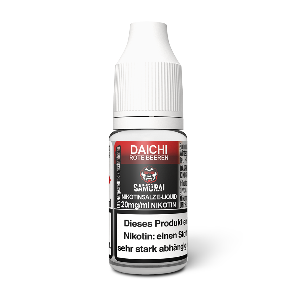 Liquid Daichi Rote Beeren - Samurai Nikotinsalz 20mg