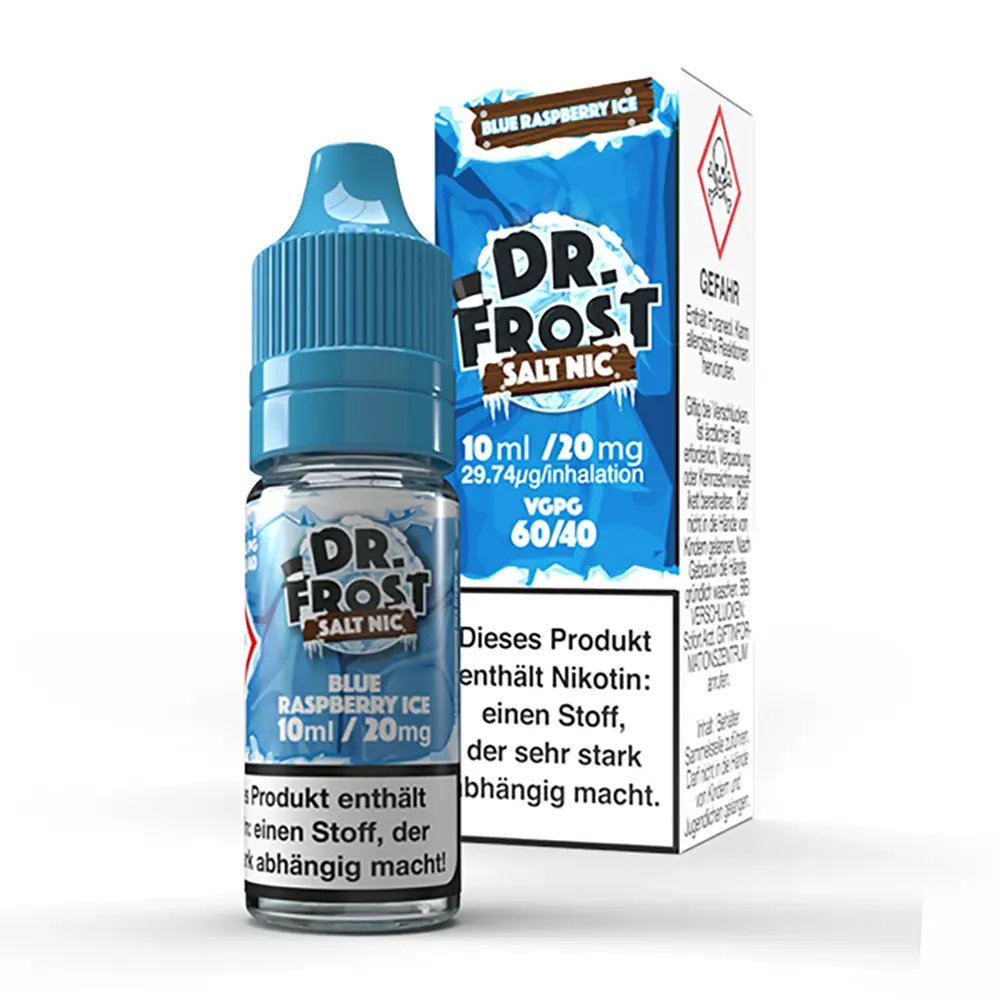 Liquid Ice Cold Blue Razz - Dr. Frost Nikotinsalz