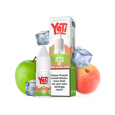 Yeti Summit Nikotinsalz - Apple Peach Ice - Overdosed 10mg