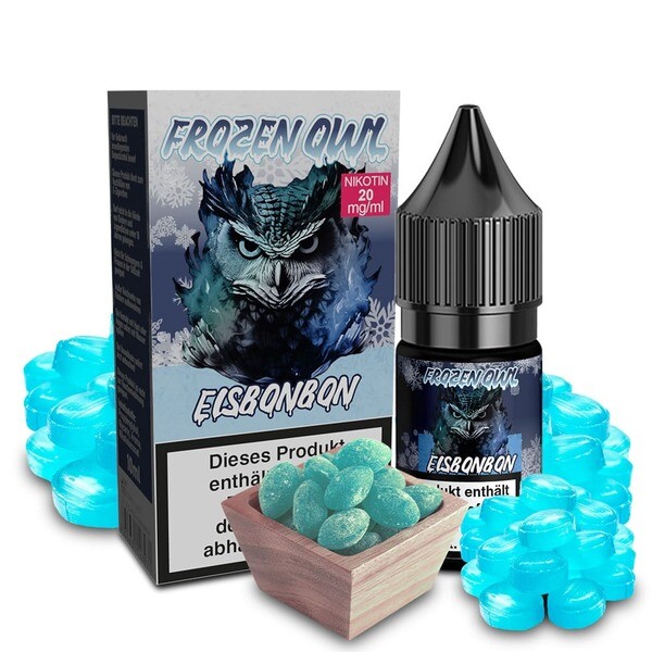 Liquid Eisbonbon - Frozen OWL Nikotinsalz Liquid Eisbonbon - Frozen OWL Nikotinsalz