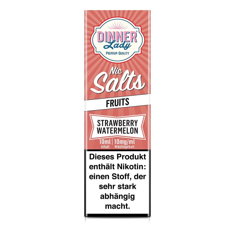 Liquid Strawberry Watermelon - Dinner Lady Nikotinsalz 10mg
