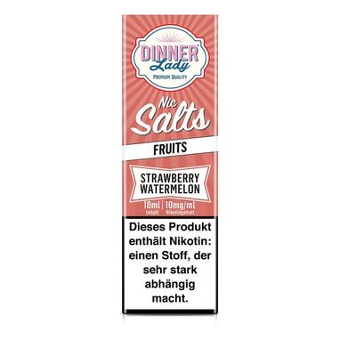 Liquid Strawberry Watermelon - Dinner Lady Nikotinsalz 10mg