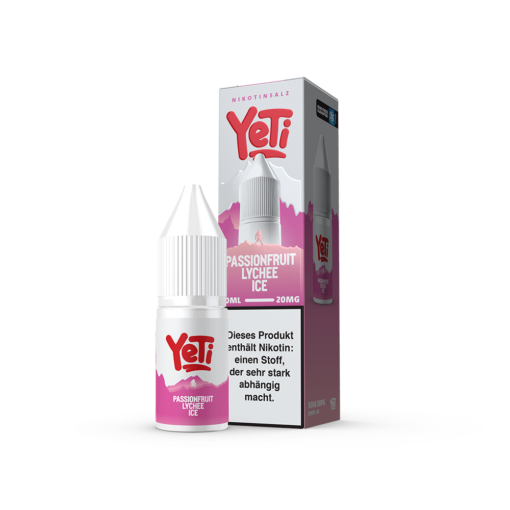 Liquid Passionfruit Lychee Ice - Yeti Summit Nikotinsalz Liquid Passionfruit Lychee Ice - Yeti Summit Nikotinsalz