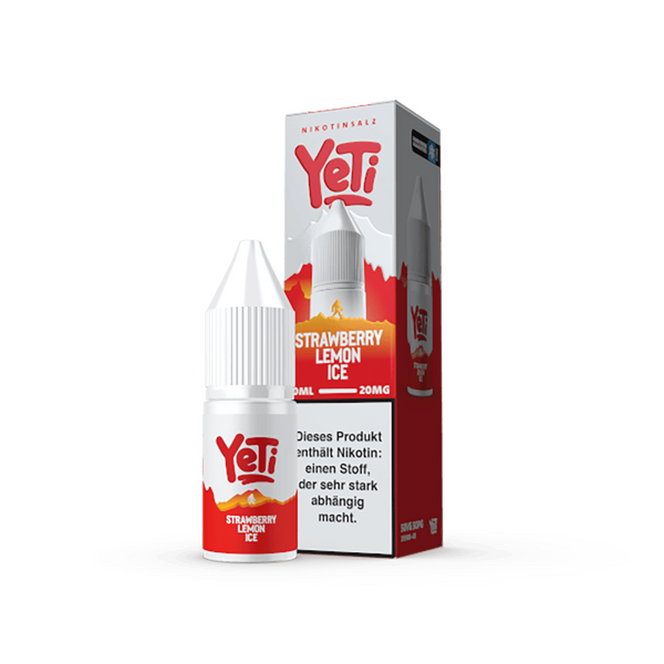 Liquid Strawberry Lemon Ice - Yeti Summit Nikotinsalz 20mg