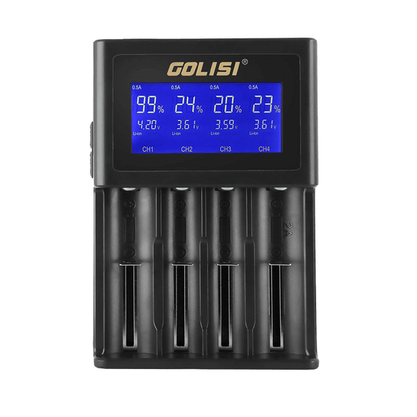 Golisi Smart S4 Ladegerät 4-Schacht /2A