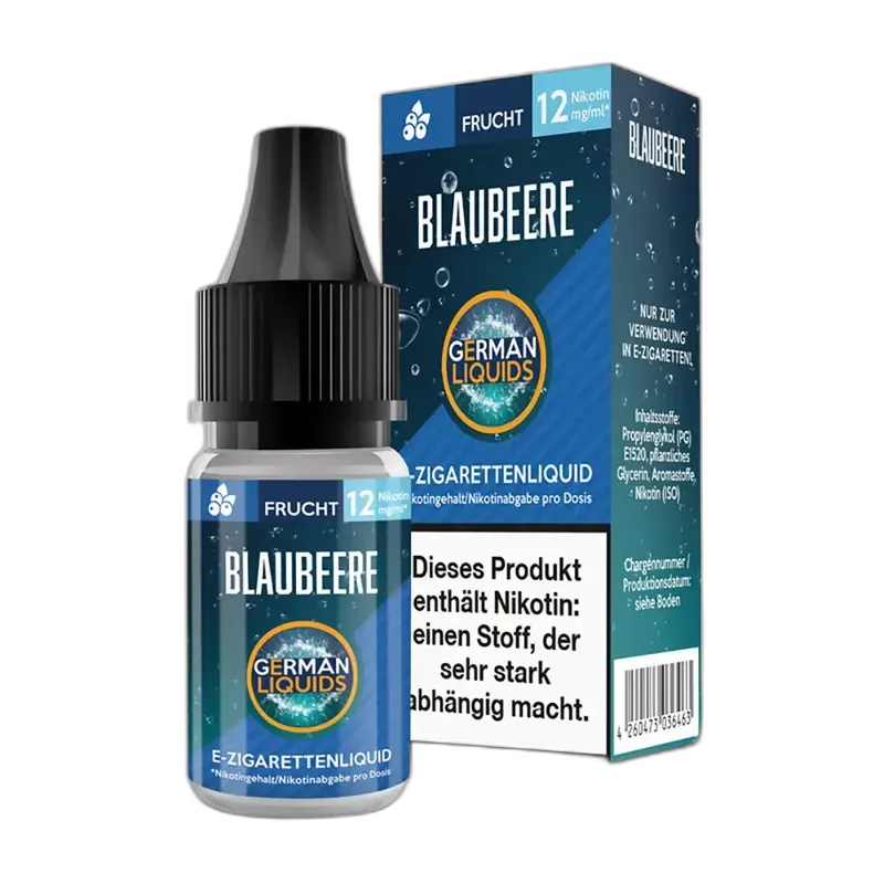 German Liquids Blaubeere 12mg