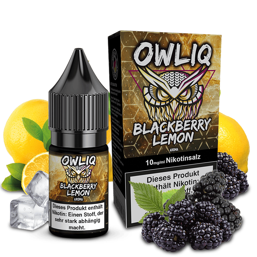 OWLIQ Nikotinsalz - Blackberry Lemonade - 10ml Liquid 10mg  C