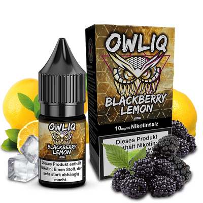 OWLIQ Nikotinsalz - Blackberry Lemonade - 10ml Liquid 10mg  C