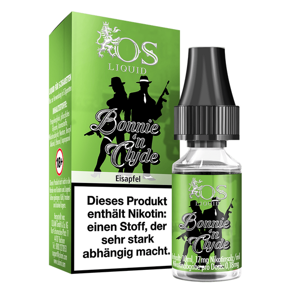 OS Liquid Nikotinsalz - Bonnie Clyde - Liquid 17mg