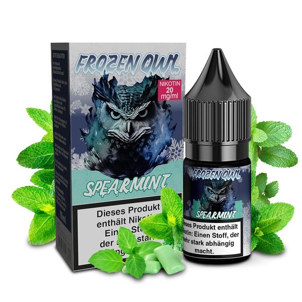 Liquid Spearmint - Frozen OWL Nikotinsalz Liquid Spearmint - Frozen OWL Nikotinsalz