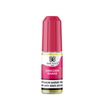 Bar Juice 5000 Nikotinsalz - Unicorn Shake - Liquid 20mg 10ml