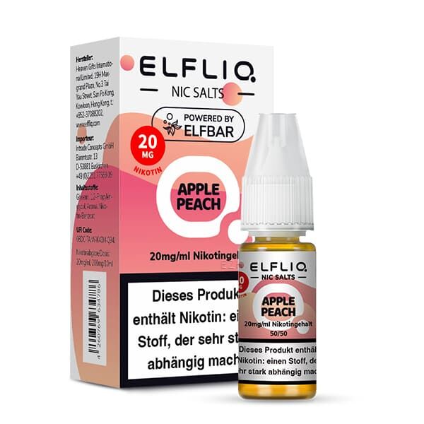 Liquid Apple Peach - Elfliq Nikotinsalz 20mg