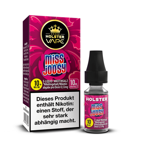 Holster Nikotinsalz - Miss Joosy - Liquid 10mg Holster Nikotinsalz - Miss Joosy - Liquid 10mg