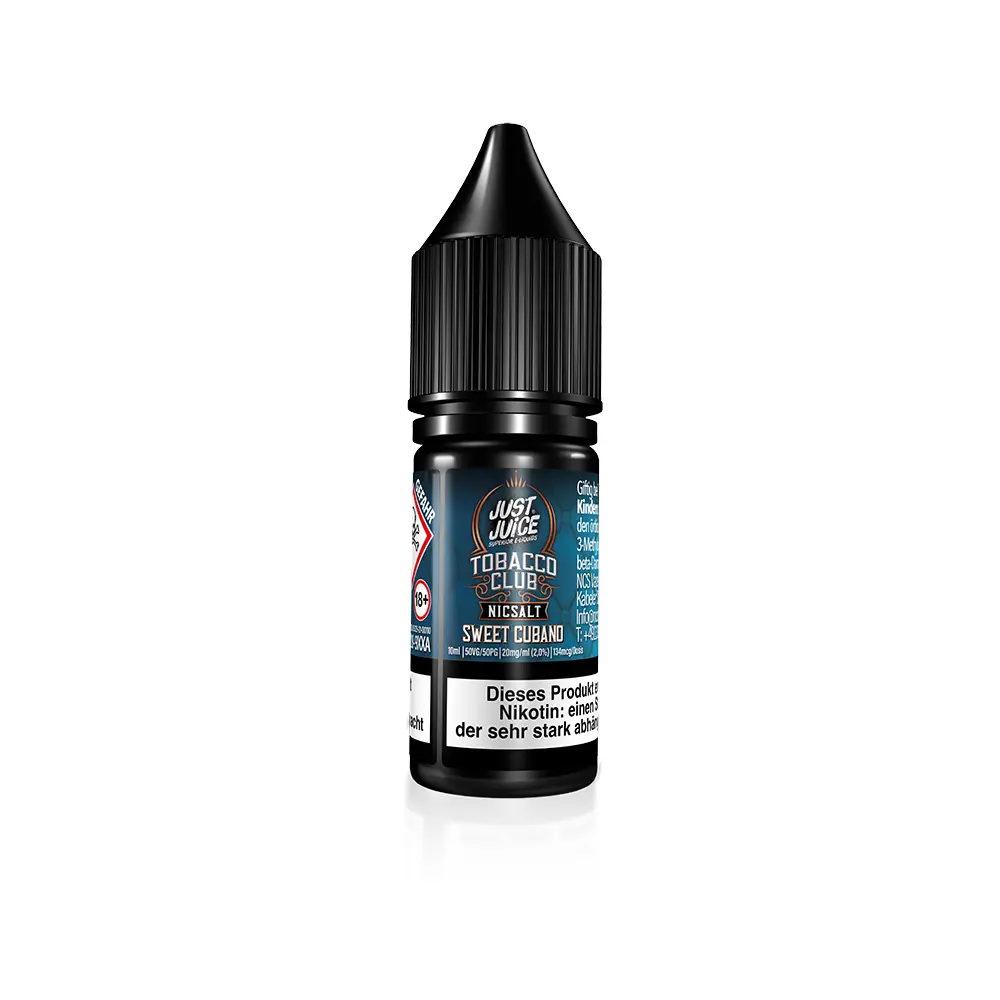 Just Juice Nikotinsalz - Tobacco Sweet Cubano - 10ml 20mg 