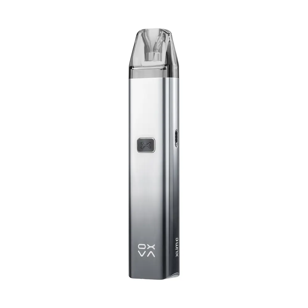 Oxva Xlim C Pod Kit Glossy Black Silver Oxva Xlim C Pod Kit Glossy Black Silver