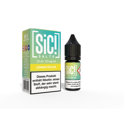 SIC Nikotinsalz - Lemon Tea Ice - 10ml Liquid 10mg SIC Nikotinsalz Lemon Tea Ice 10ml Liquid 10mg