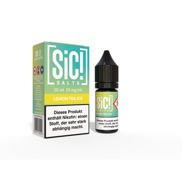 SIC Nikotinsalz - Lemon Tea Ice - 10ml Liquid 10mg SIC Nikotinsalz Lemon Tea Ice 10ml Liquid 10mg
