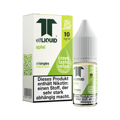 Elf-Liquid - Apfel - Nikotinsalz Liquid Elf-Liquid - Apfel - Nikotinsalz Liquid