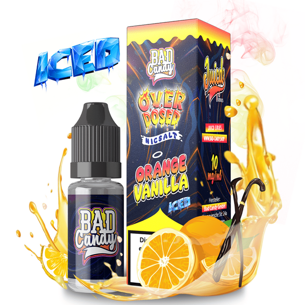 Liquid Orange Vanilla Iced - Bad Candy Nikotinsalz