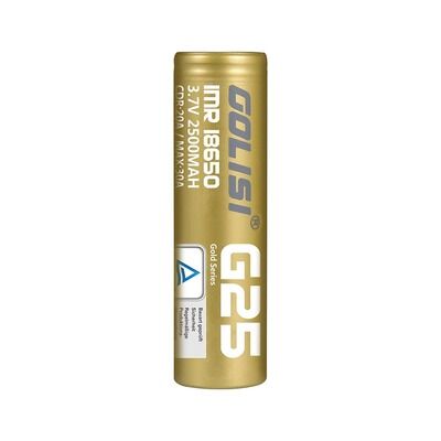 Golisi G25 Akku 18650 2500mAh/20A