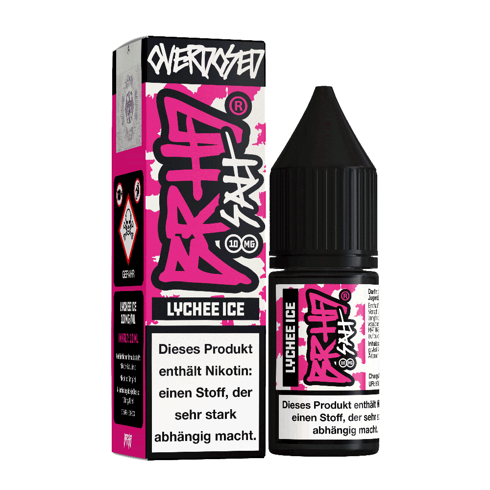 BRHD Barehead Nikotinsalz - Lychee Ice - Liquid 10mg 10ml  C
