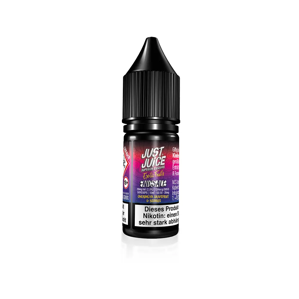 Just Juice Nikotinsalz - Cherimoya Grapefruit & Berries - 10ml 20mg 