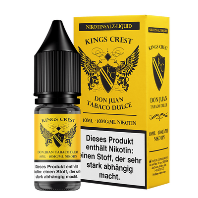 Kings Crest Nikotinsalz - Don Juan Tobaco Dulce - 10mg