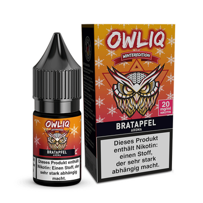OWLIQ Nikotinsalz Weihnachtsedition - Bratapfel - 20mg