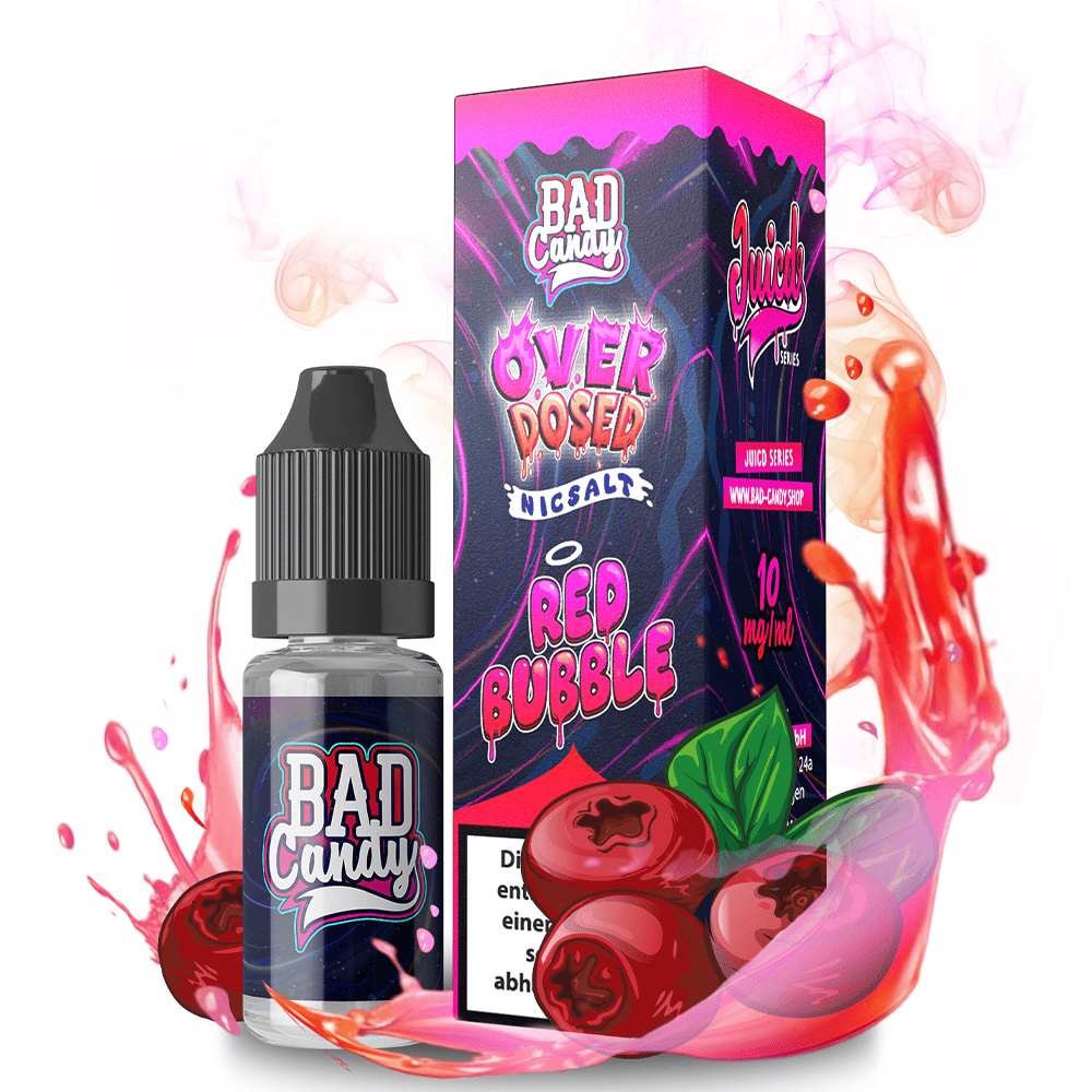 Liquid Red Bubble - Bad Candy Nikotinsalz 10mg