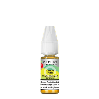 Elfliq by Elfbar Nikotinsalz - Lemon Mint - Liquid 20mg Elfliq by Elfbar Nikotinsalz - Lemon Mint - Liquid 20mg