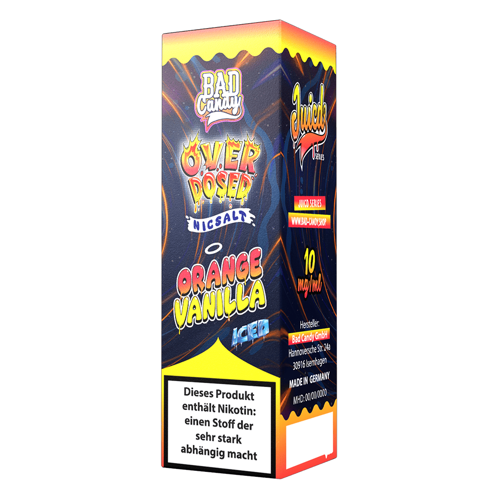 Liquid Orange Vanilla Iced - Bad Candy Nikotinsalz 20mg