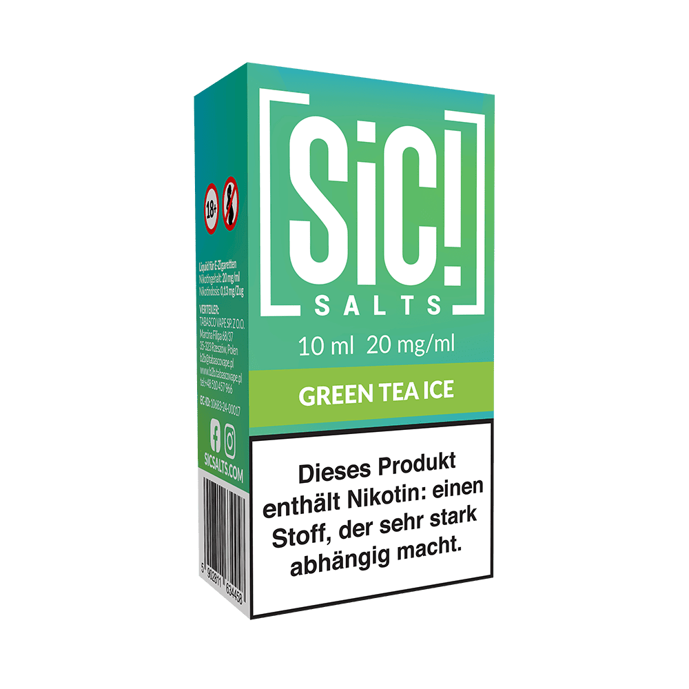 Liquid Green Tea Ice - SIC Nikotinsalz 20mg Liquid Green Tea Ice - SIC Nikotinsalz 20mg