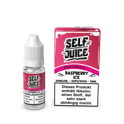 Liquid Raspberry Ice - Self Juice Nikotinsalz 20mg