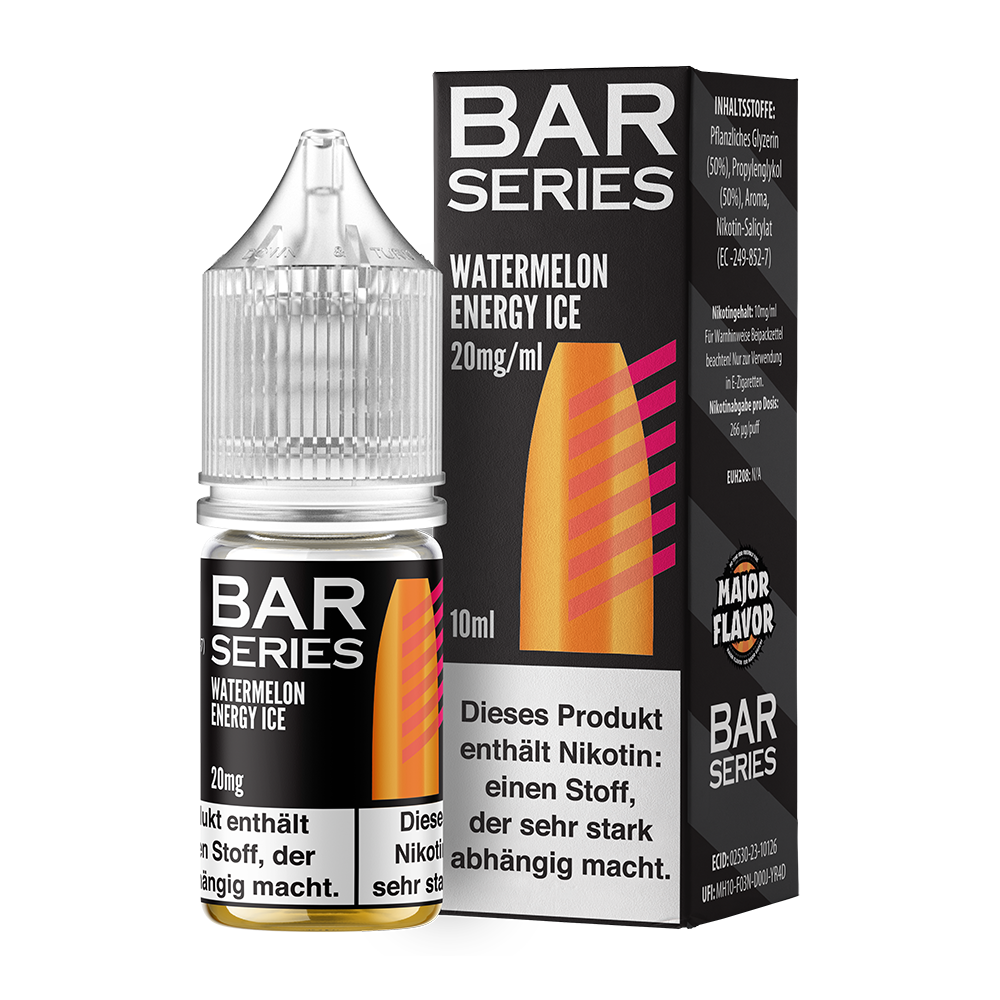 Liquid Watermelon Energy Ice - Bar Series Nikotinsalz Liquid Watermelon Energy Ice - Bar Series Nikotinsalz