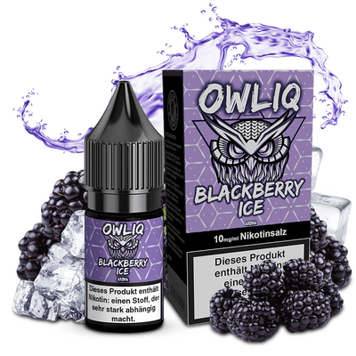 Liquid Blackberry Ice - OWLIQ Nikotinsalz Liquid Blackberry Ice - OWLIQ Nikotinsalz