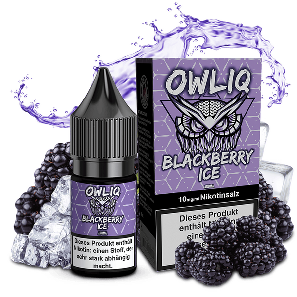 Liquid Blackberry Ice - OWLIQ Nikotinsalz Liquid Blackberry Ice - OWLIQ Nikotinsalz