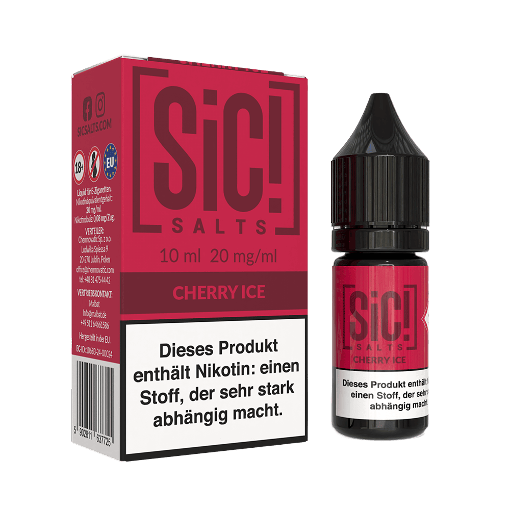 SIC Nikotinsalz Liquid - Cherry Ice - 20mg
