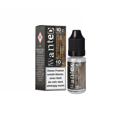 Liquid Butterscotch Tabak - Wanted Overdosed Nikotinsalz 10mg