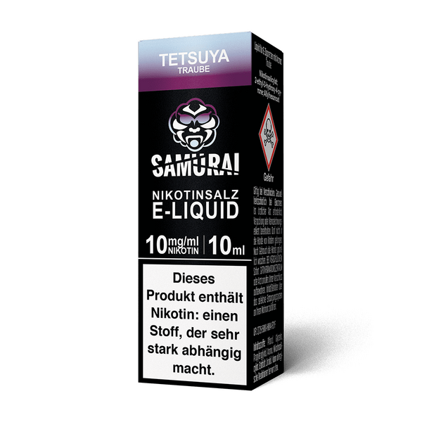 Liquid Tetsuya Traube - Samurai Nikotinsalz 10mg