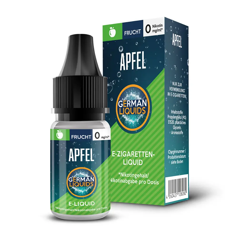 Liquid Apfel V2 0mg - German Liquids