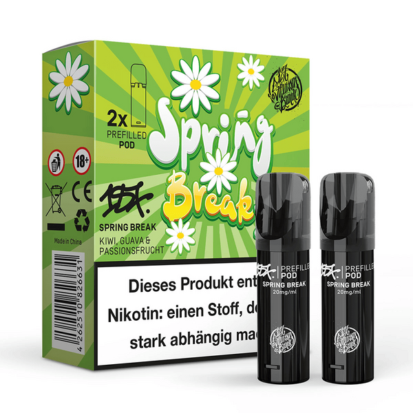187 Strassenbande Pod Spring Break 20mg Nikotinsalz 2ml 187 Strassenbande Pod Spring Break 20mg Nikotinsalz 2ml