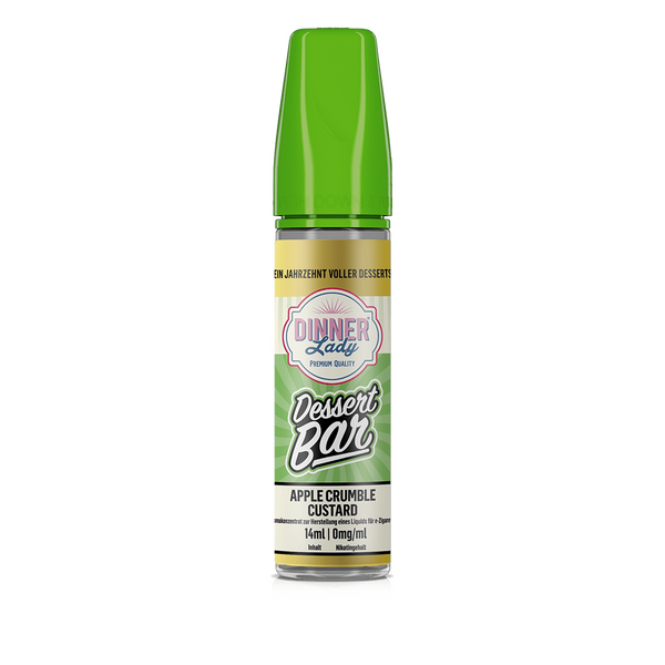 Dinner Lady Aroma Longfill - Apple Crumble Custard - 14ml in 60ml Flasche C Dinner Lady Aroma Longfill - Apple Crumble Custard - 14ml in 60ml Flasche C
