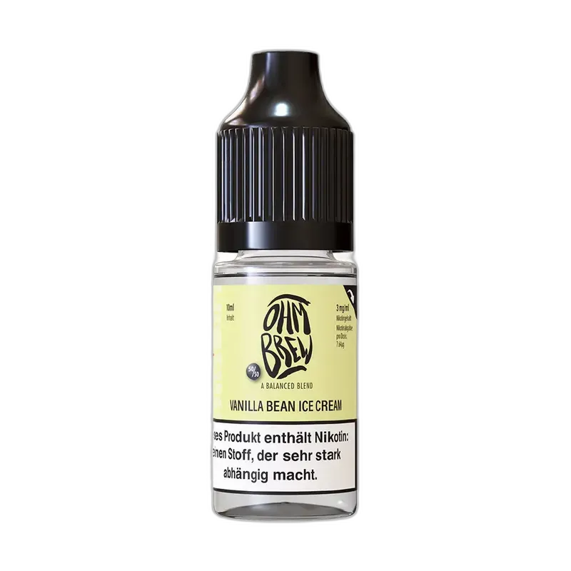 Liquid Vanilla Bean Ice Cream - Ohm Brew Nikotinsalz