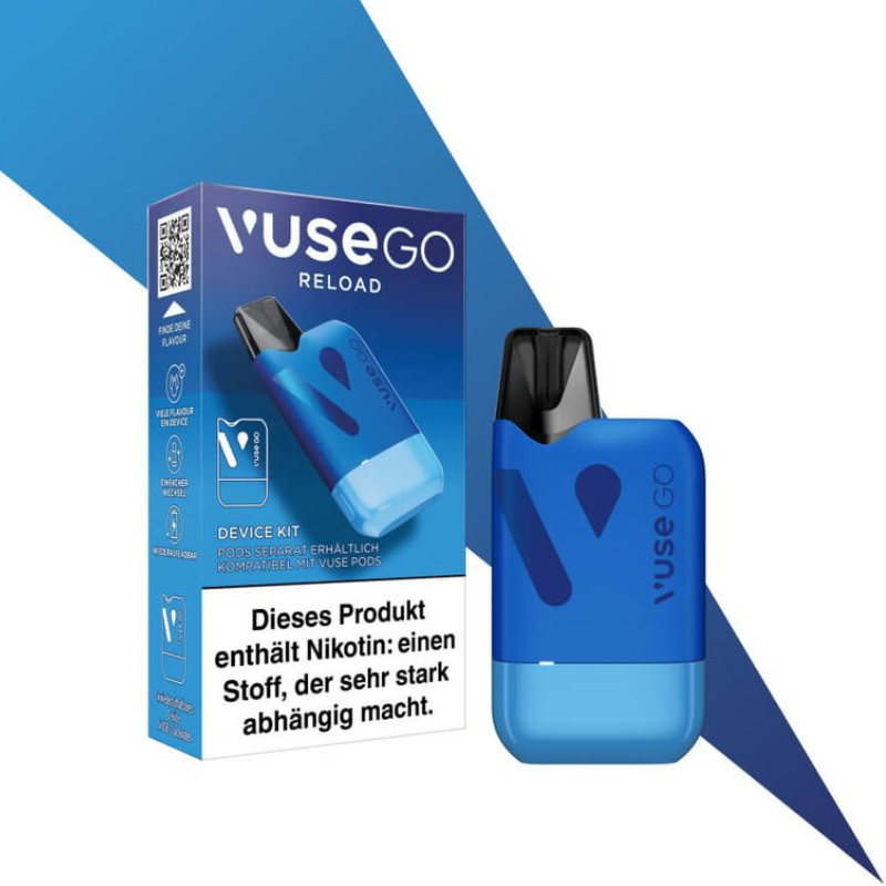 Vuse Go Reload Device Box Blue Vuse Go Reload Device Box Blue
