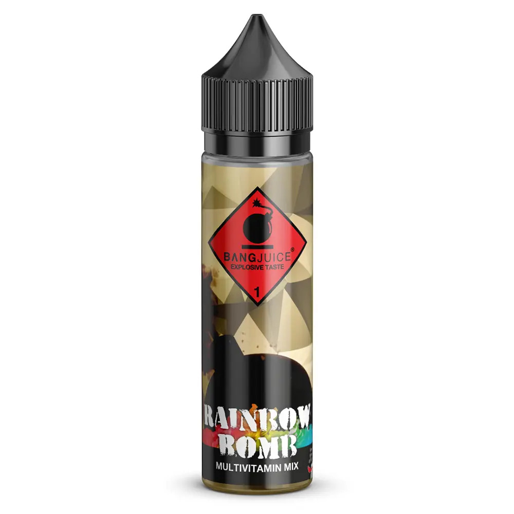 Bang Juice Longfill - Rainbow Bomb - 20ml Aroma in 60ml Flasche Bang Juice Longfill - Rainbow Bomb - 20ml Aroma in 60ml Flasche