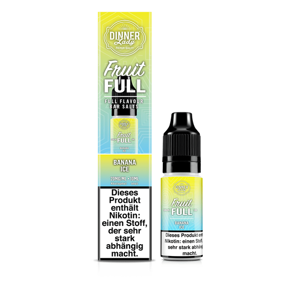 Liquid Banana Ice - Dinner Lady Fruit Full Nikotinsalz 20mg