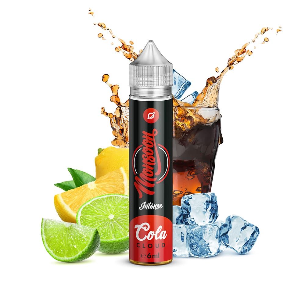 Monsoon Longfill - Cola Cloud - 6ml Aroma in 75ml Flasche 