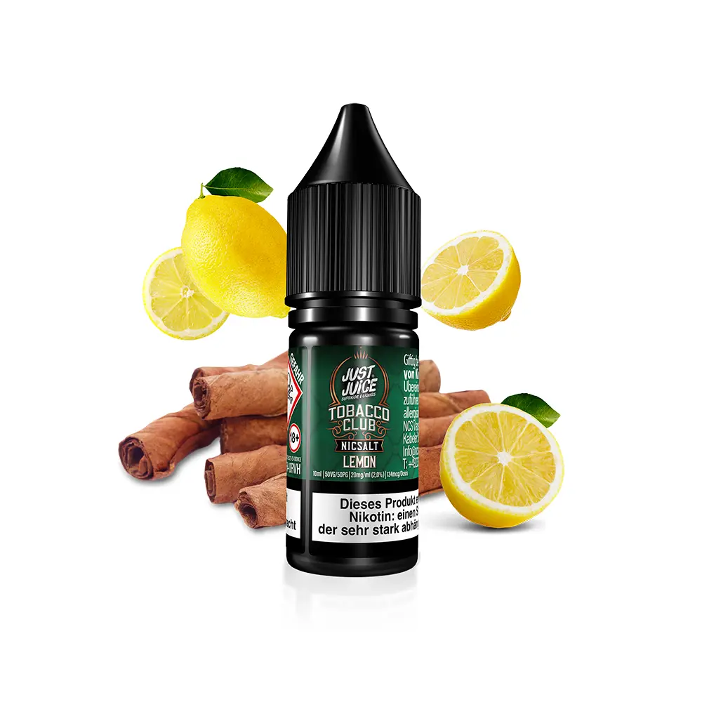 Liquid Tobacco Club Lemon - Just Juice Nikotinsalz 20mg