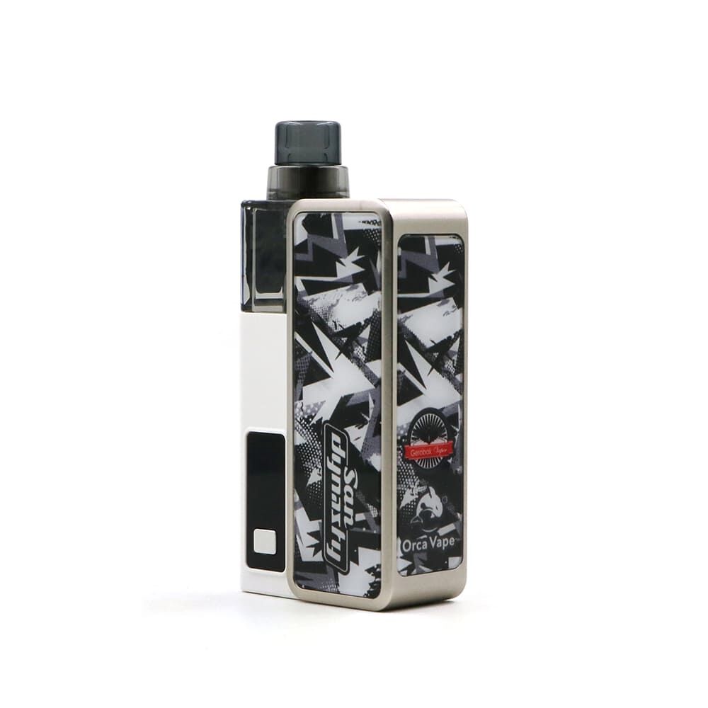 Orca Vape San Dynasty Pod Kit Polar White Orca Vape San Dynasty Pod Kit Polar White