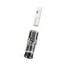 Einzelansicht Kiwi Spark Pod zur Befestigung des Baumwollfilters, welcher sich darüber befindet